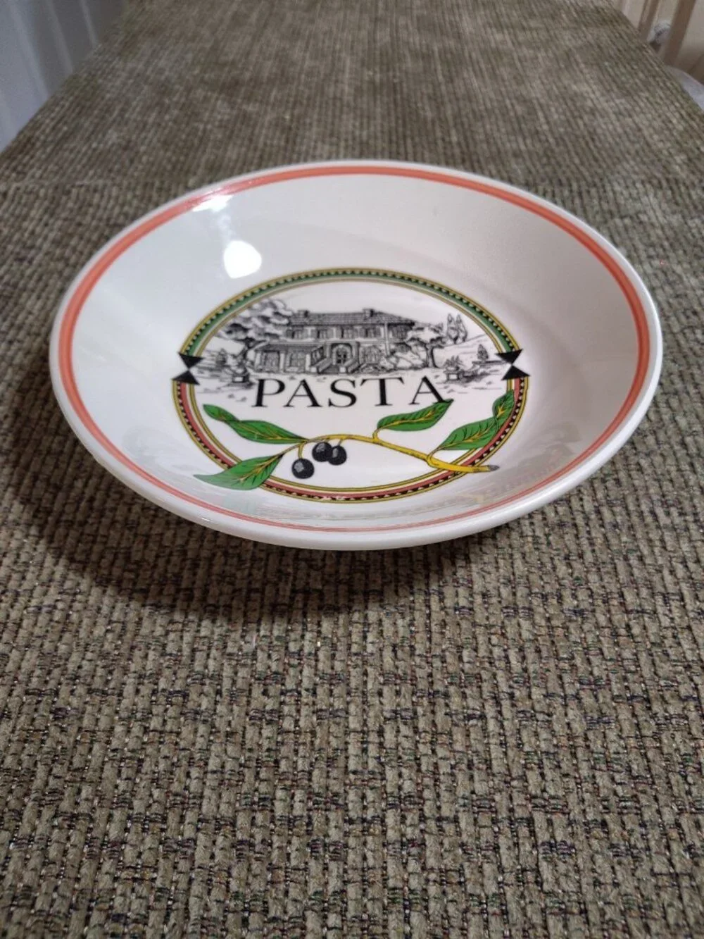 Ironstone tableware/ pasta bowl/ 11.25” / Made in Italy